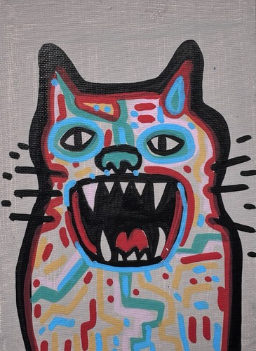 Hasworld original cat 5x7 - hasworld,