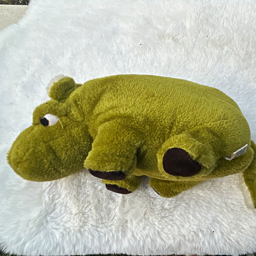Merrythought green plush bear - plush,