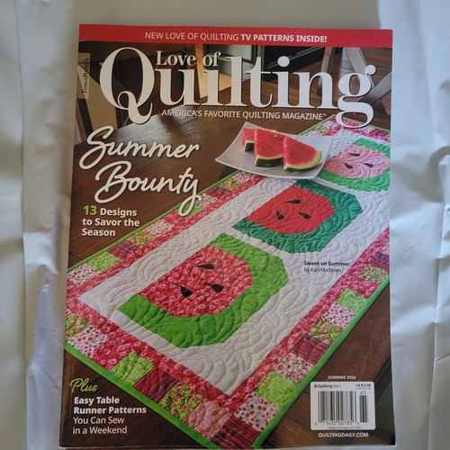 Love quilting magazine - quilting,