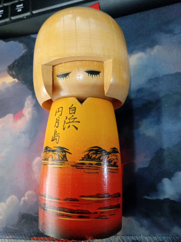 Japanese kokeshi wooden - wooden, doll