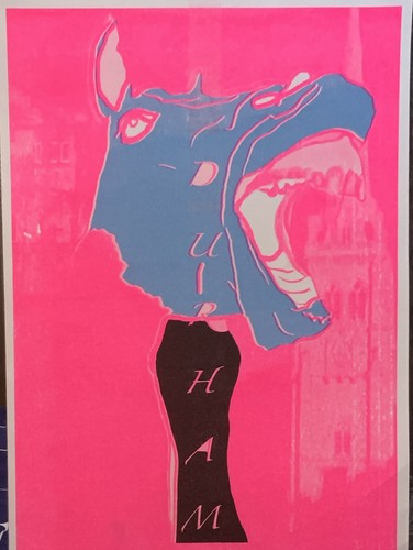 Monametsi pop art - art, horse