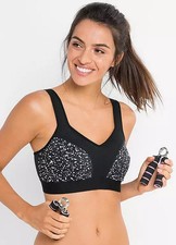 Bonprix Padded Strap Sports Bra - Size 38D - BNWOT - RRP £25