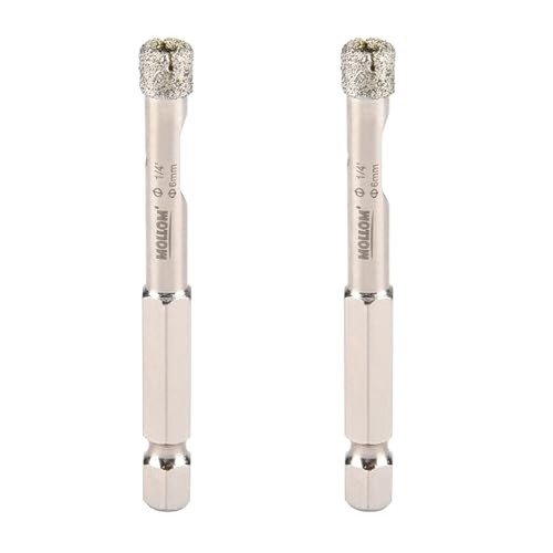 Mollom 2pcs diamond - 1/4", (6mm)