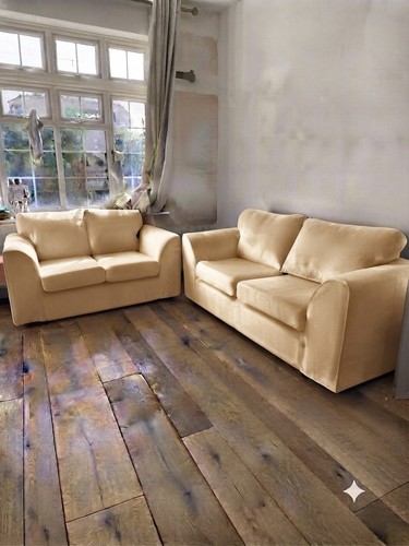 Seater cream colour - cream, plush