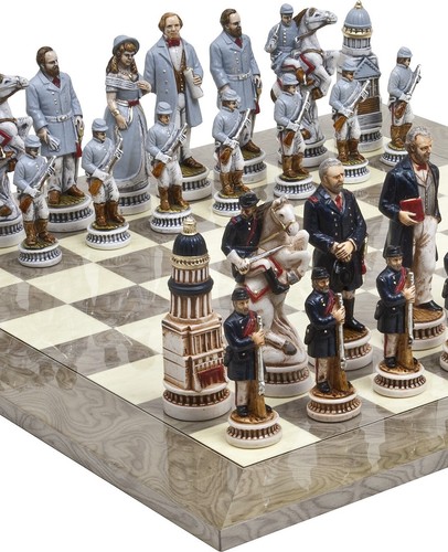 Battle gettysburg chessmen - of,