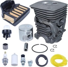 Cylinder And Piston Kit For Husqvarna 455 460 455 Rancher 455E 461 47Mm