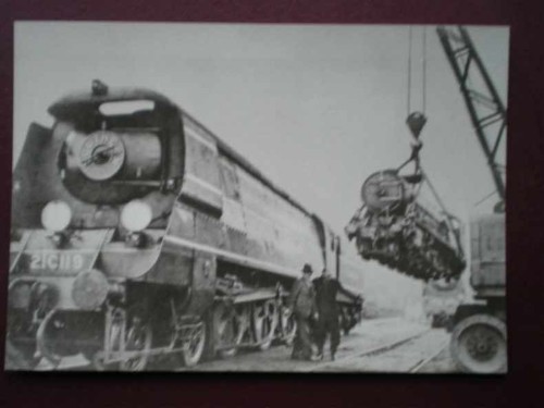 Postcard west country class - postcard, sr