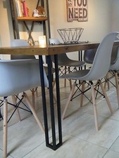 Metal Table Legs, custom made bar legs, breakfast bar legs, kitchen island legs