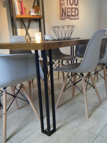 Metal table legs custom - metal, legs,
