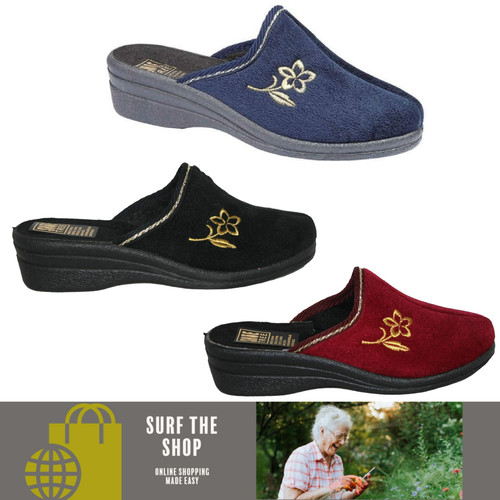 Ladies mule slipper - ladies,