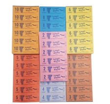Bingo Books Tickets 1-90 Jumbo