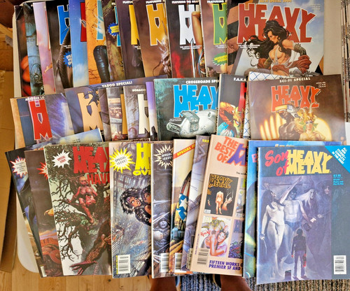 Heavy metal fantasy - heavy, magazine