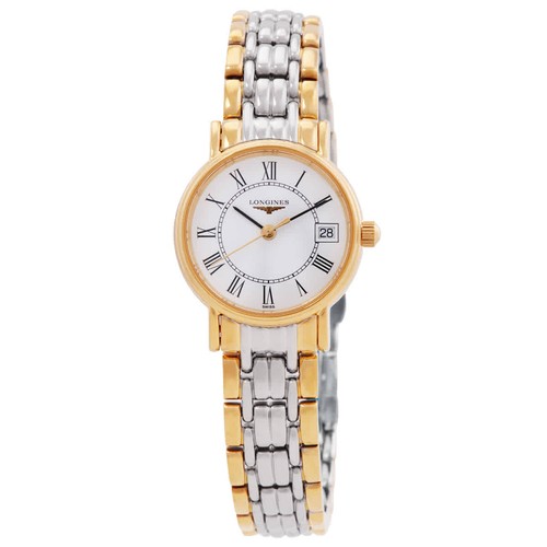 Longines presence quartz - quartz, white
