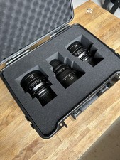 SLR Magic APO HyperPrime Cine Arri PL Set 25,50,85 + Metal Lens Caps + Hard Case