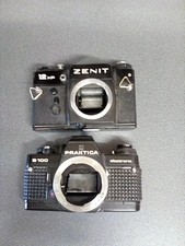 PRAKTICA B100 & ZENITH 12XP BODIES  . FAULTY FOR SPARES / REPAIR