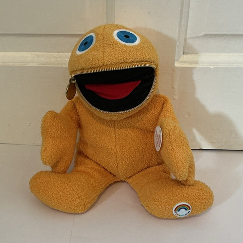 Rainbow zippy plush - zippy, soft