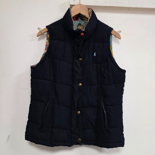 Ladies joules blue gilet - ladies,