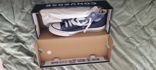 Blue Converse Baseball Boots