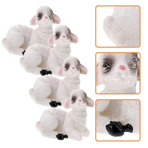 Pcs miniature sheep - 4,