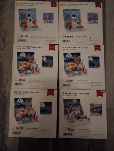 Christmas cards pop up - cards,