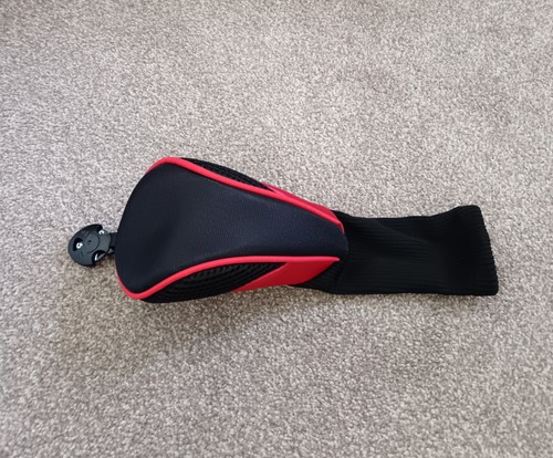 Black red hybrid headcover - hybrid,