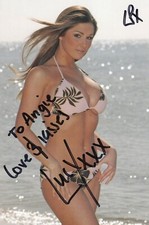 Lucy Pinder Autographed Hand