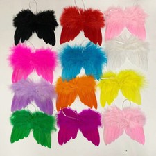 Feather Angel Wings Hanging Ornaments Kid' Baby Photography Costume Props Decor