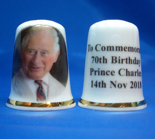 Birchcroft china thimble - birchcroft,