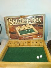 Gibsons Shut The Box Game