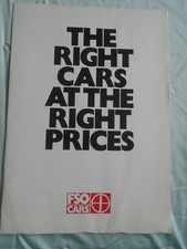FSO range brochure May 1981 UK