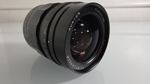Voigtlander nokton 5mm - nokton, 17.5mm