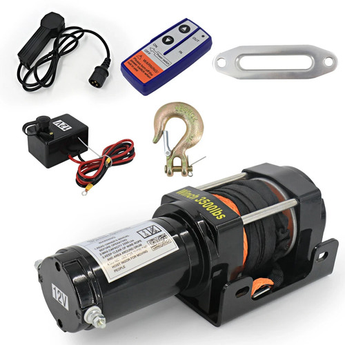 12v electric winch 3500lb atv - electric,