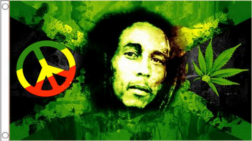 Rastafarian bob marley peace - bob,
