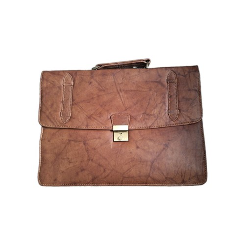 Alami real leather briefcase - real,