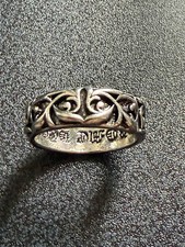 Chrome Hearts 2000 Costume Jewellery Ring Adjustable Size