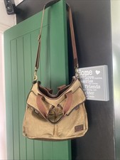 Ugg Bag Leather Khaki Cavas