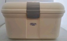 Johnsons baby nappy changing portable carry storage box