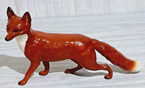 Beswick large fox standing - large,