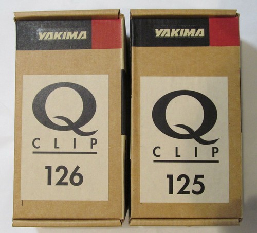 Pairs yakima q125 q126 clips - 2,