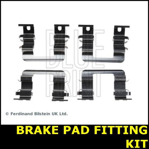 Brake pad fitting - pad, front