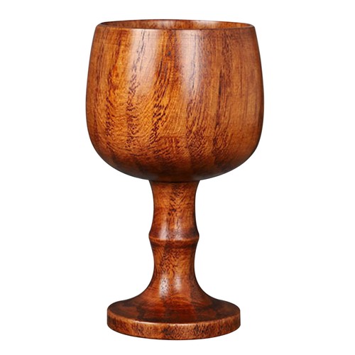 Wooden wine goblet classical - goblet,