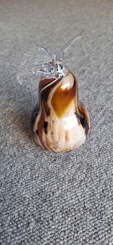 Glass pear hand blown - hand,