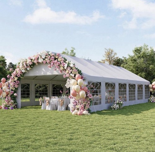 Marquee gazebo heavy - duty, pvc