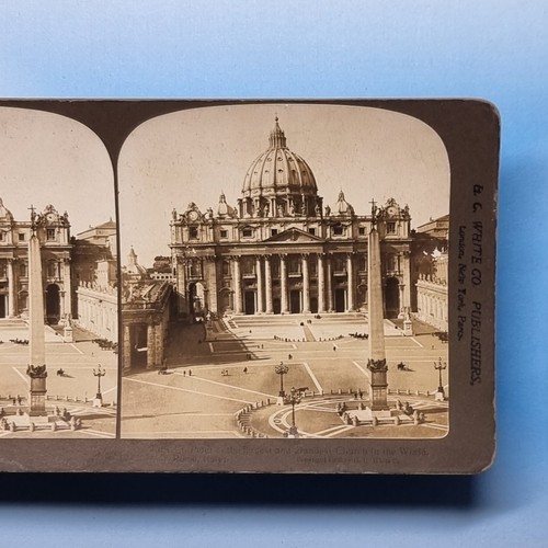 Rome stereoscope c1900 real - stereoscope,