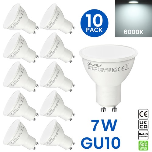 Pack gu10 led bulbs 7w - gu10,