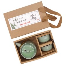 Herbal Teapot Set & Cups -