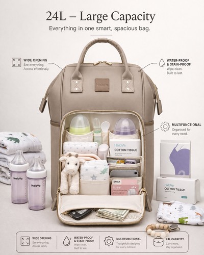 Halova diaper bag - diaper,