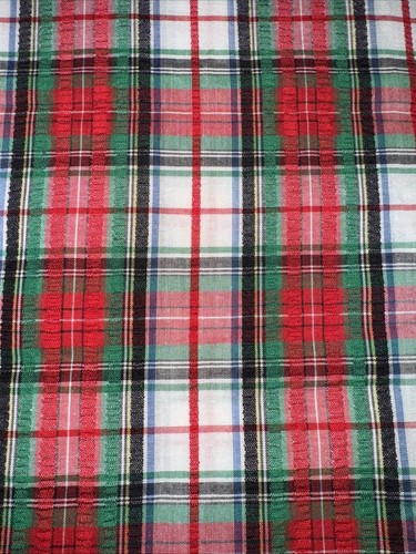 Holiday plaid cotton - holiday,