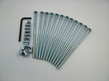 Bed / cot bolts 12 sets of M6