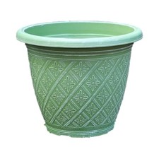 Round 33cm Plant Pot 11L Woven